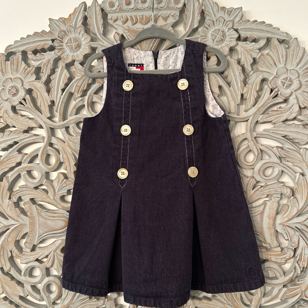 Tommy Hilfiger girl Jeans dress 2t